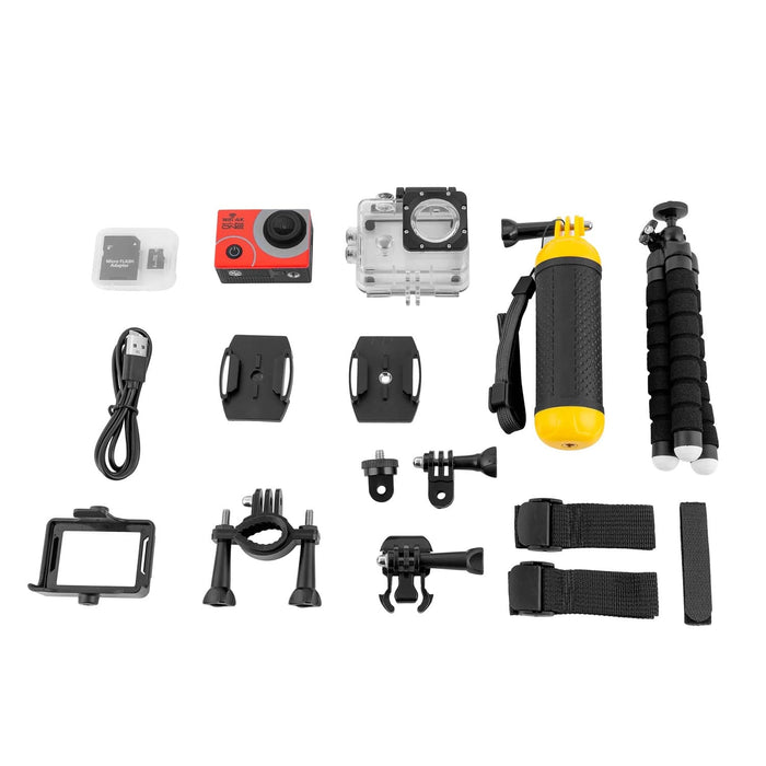 Explore One 4K Action Camera with WiFi Included Accessories