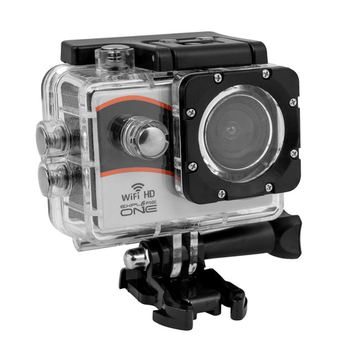 Explore One HD WiFi Action Camera with Waterproof Case