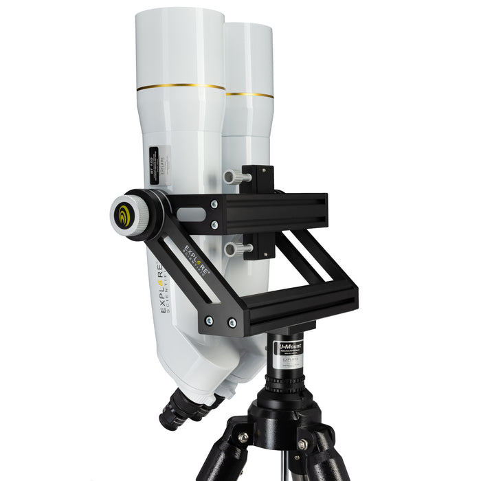 Explore Scientific 33x120mm BT-120 SF Large Binoculars with 62 Degree LER Eyepieces In U Mount Tripod