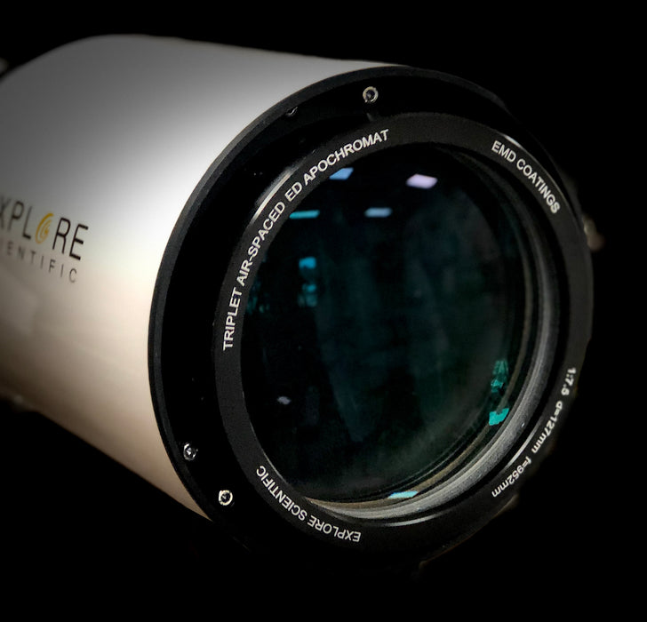 Explore Scientific ED127mm f/7.5 Essential Series Air-Spaced Triplet Refractor Telescope Objective Lens