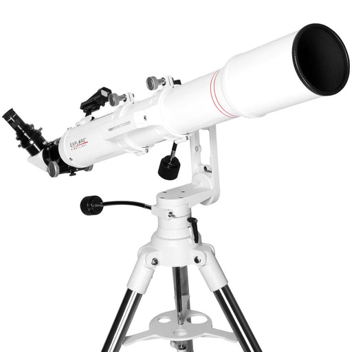 Explore Scientific FirstLight 102mm Doublet Refractor Telescope - Ultimate Bundle Package - with Twilight I Mount and Bonus Accessories Body Telescope