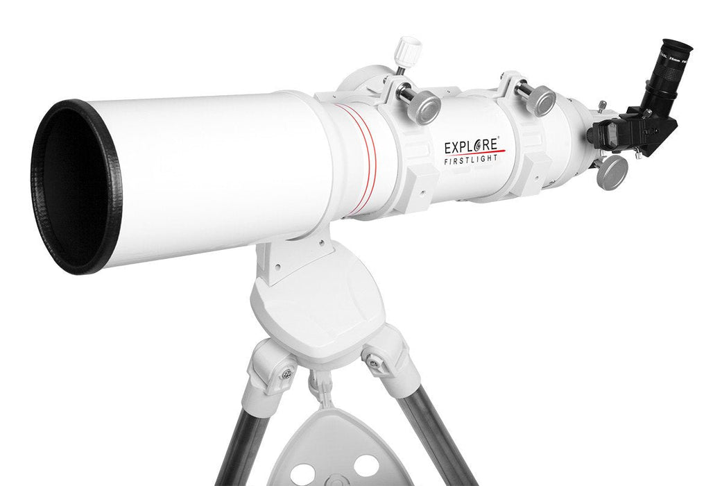 Explore Scientific FirstLight 102mm Doublet Refractor Telescope - Ultimate Bundle Package - with Twilight Nano Mount and Bonus Accessories Body