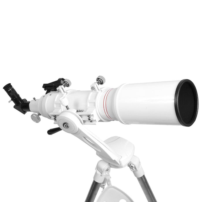 Explore Scientific FirstLight 102mm Doublet Refractor Telescope - Ultimate Bundle Package - with Twilight Nano Mount and Bonus Accessories Body Telescope