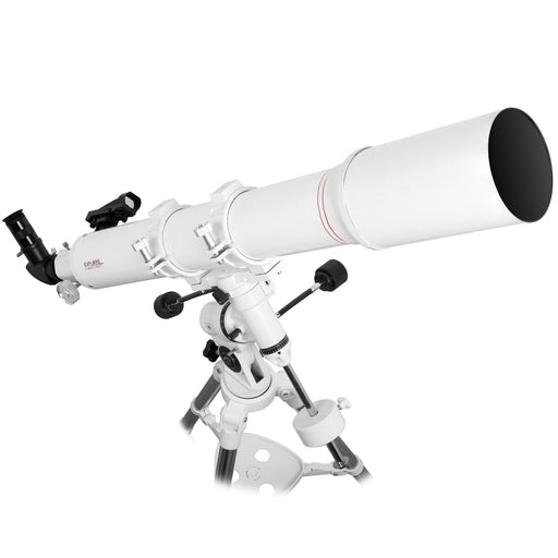 Explore Scientific FirstLight 102mm Doublet Refractor - Ultimate Bundle Package - with EXOS EQ Nano Mount and Bonus Accessories Body Telescope