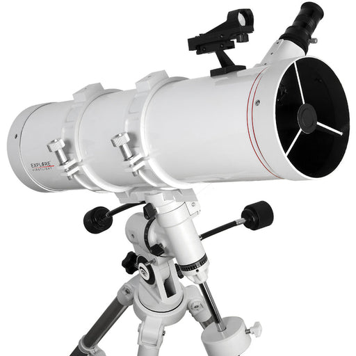 Explore Scientific FirstLight 130mm Newtonian Telescope - Ultimate Bundle Package - with EQ3 Mount and Bonus Accessories Body Telescope
