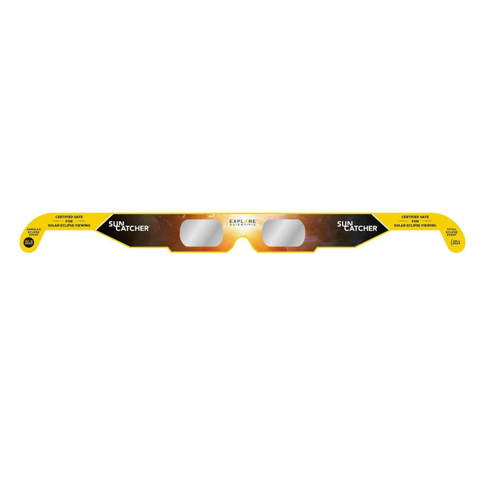 Explore Scientific Sun Catcher Solar Eclipse Glasses Body Stretched 3rd Design