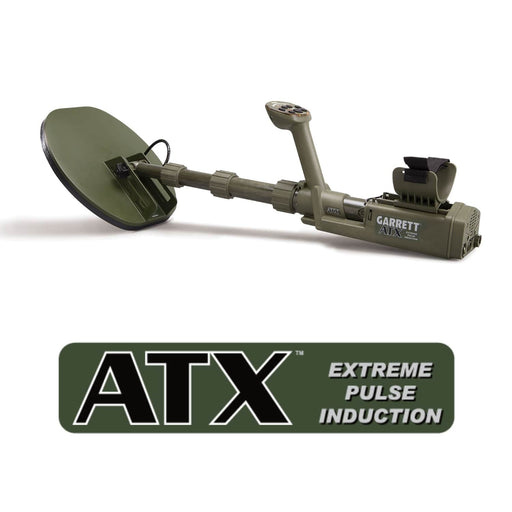 Garrett ATX Pulse Induction Metal Detector with 11-Inchx13-Inch Mono Coil with Logo
