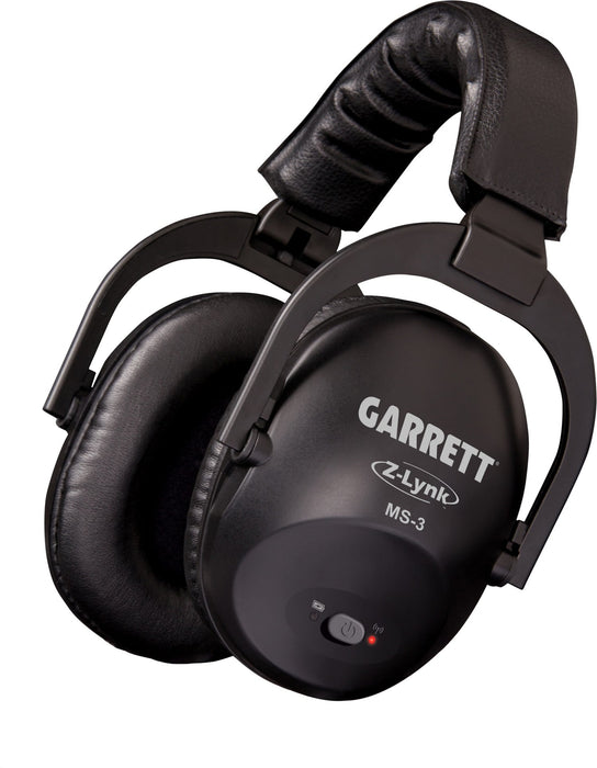 Garrett Ace Apex With Raider 8.5-Inchx11-Inch Coil and Wireless Headphones MS-3