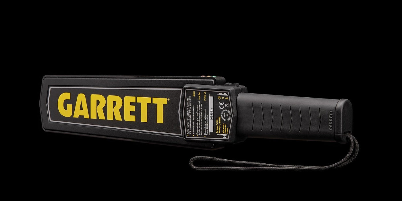 Garrett Super Scanner V Hand-Held Metal Detector Body Side Profile Left