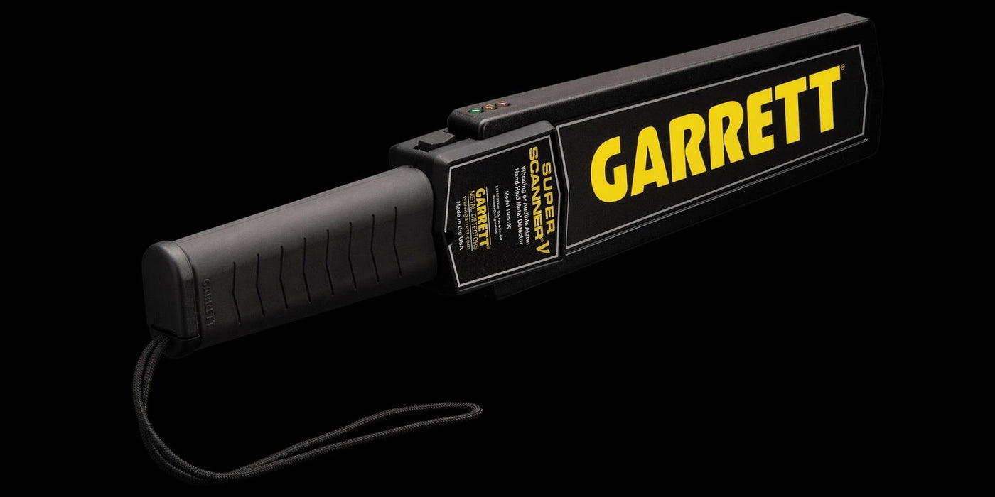 Garrett Super Scanner V Hand-Held Metal Detector Rubber Handle