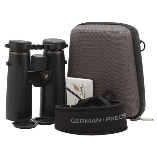 German Precision Optics GPO Passion HD 10x50mm Binoculars Package Inclusion