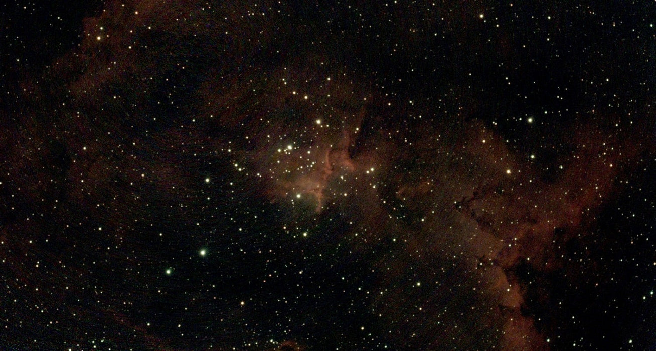 Heart Nebula with the Vaonis Vespera Dual Nebula Band Filter 