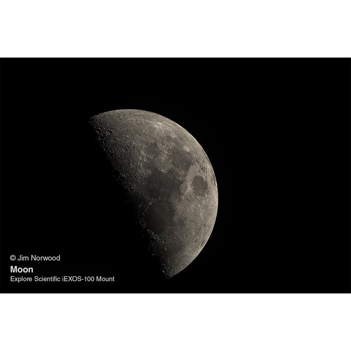 Image Captured Using Explore Scientific iEXOS-100 PMC-Eight GoTo Tracker System with WiFi and Bluetooth Moon