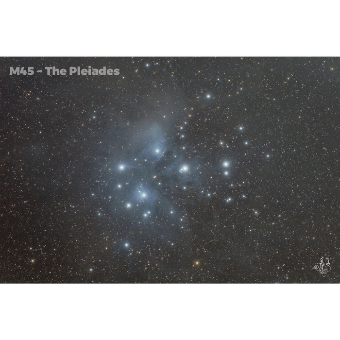 Image Captured Using Explore Scientific iEXOS-100 PMC-Eight GoTo Tracker System with WiFi and Bluetooth  Pleiades