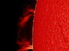Image Taken Using a Refractor with DayStar QUARK H-Alpha Eyepiece Solar Filter Gemini 