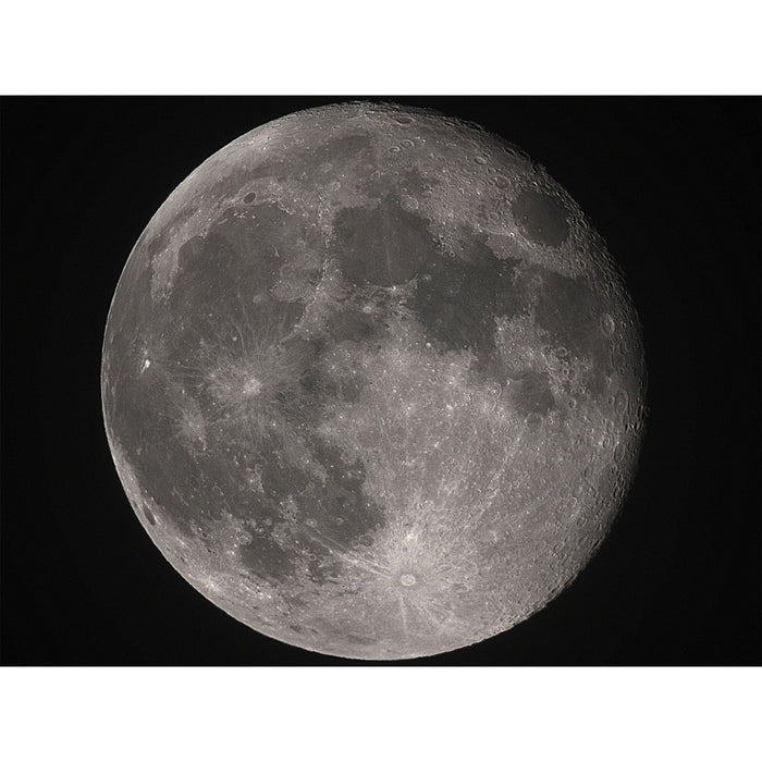 Image Taken Using the Unistellar Odyssey Pro Smart Telescope Moon 