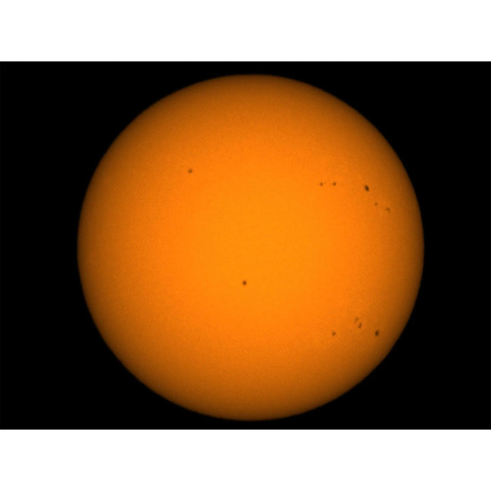 Image of the Sun Taken Using the Unistellar Smart Solar Filter and Solar Mode