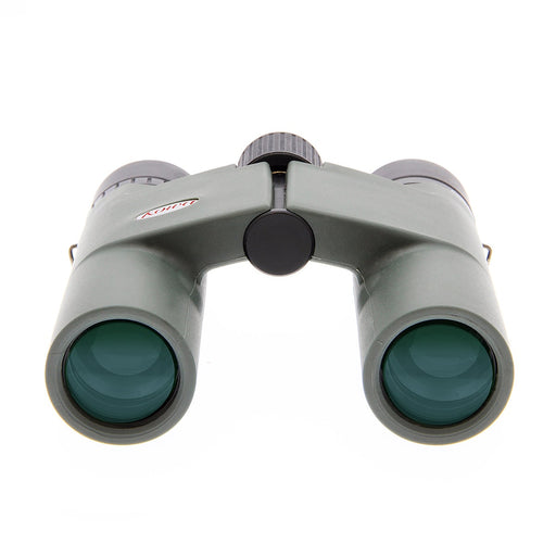 Kowa BD25 10x25mm BD Roof Prism Compact Binoculars - Green Body Eyepieces and Lenses
