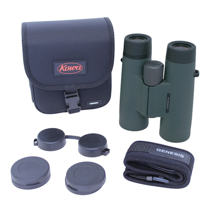 Kowa Genesis 44 8.5x44mm Prominar XD Binocular Set Package