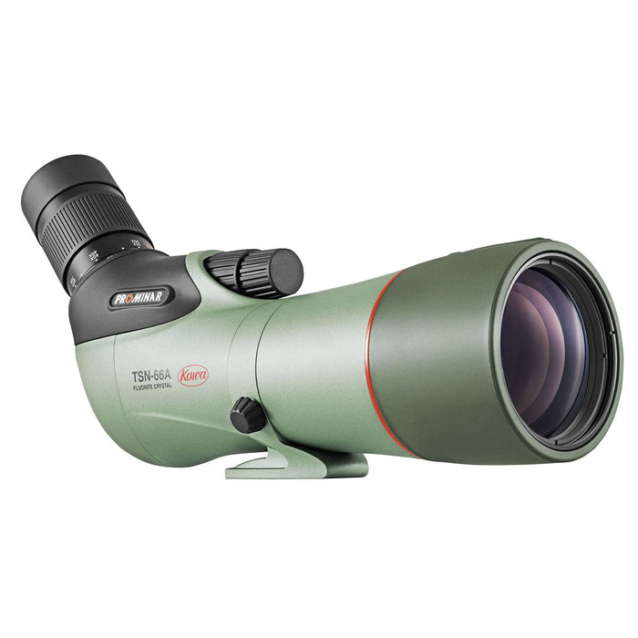 Kowa TSN-66A Prominar 25-60x66mm Angled Spotting Scope Zoom Kit Lower Body with Mounting Plate