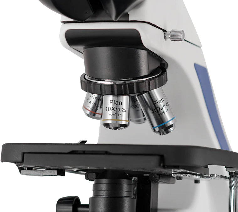 LW Scientific Innovation Infinity Plan Biological Microscope 4 Objectives
