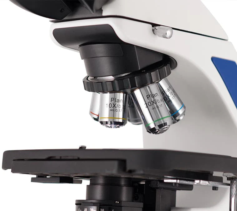 LW Scientific Innovation Infinity Plan Biological Microscope 5 Objectives