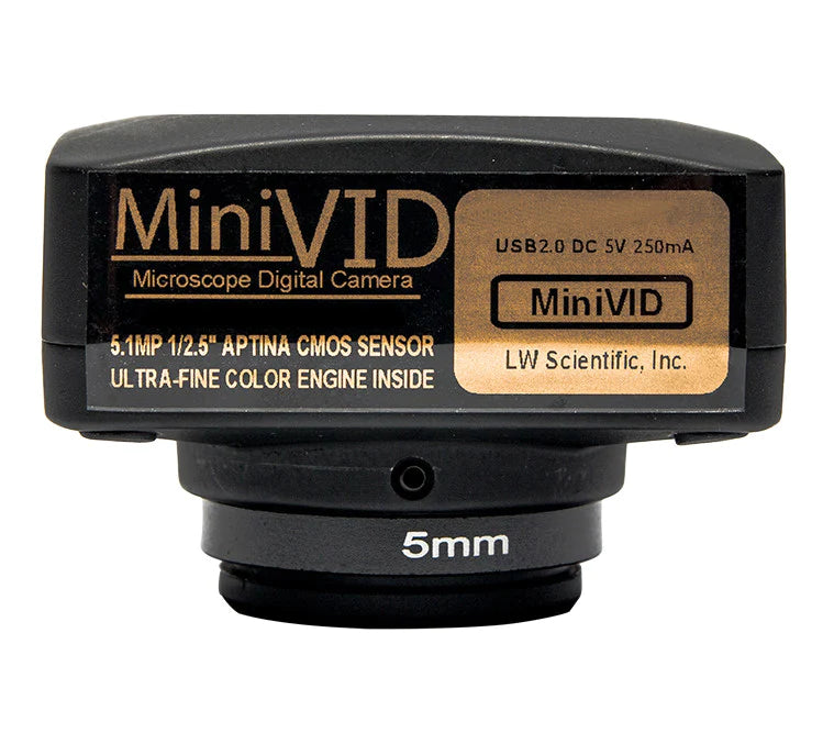 LW Scientific MiniVID USB 2.0 - 5.1MP Camera Body