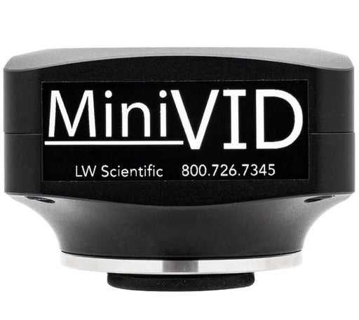 LW Scientific MiniVID USB 3.0 - 6.3MP Camera Body Front Profile