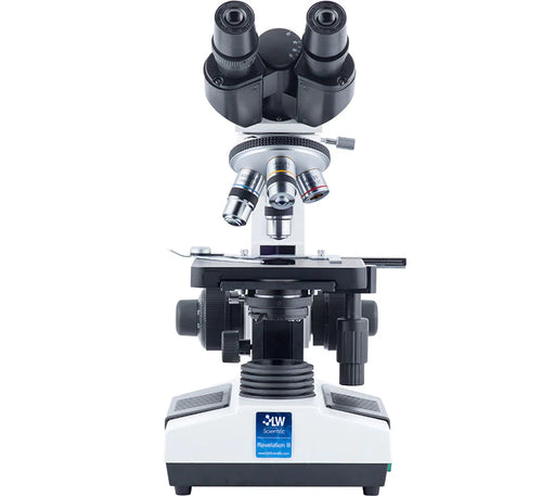 LW Scientific Revelation III DIN - 4 Objective Microscope Binocular