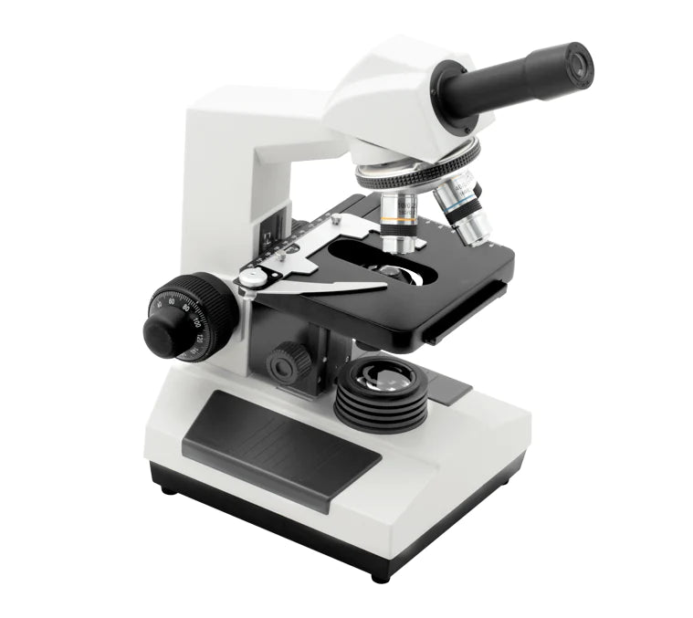LW Scientific Revelation III DIN - 4 Objective Microscope Monocular Body