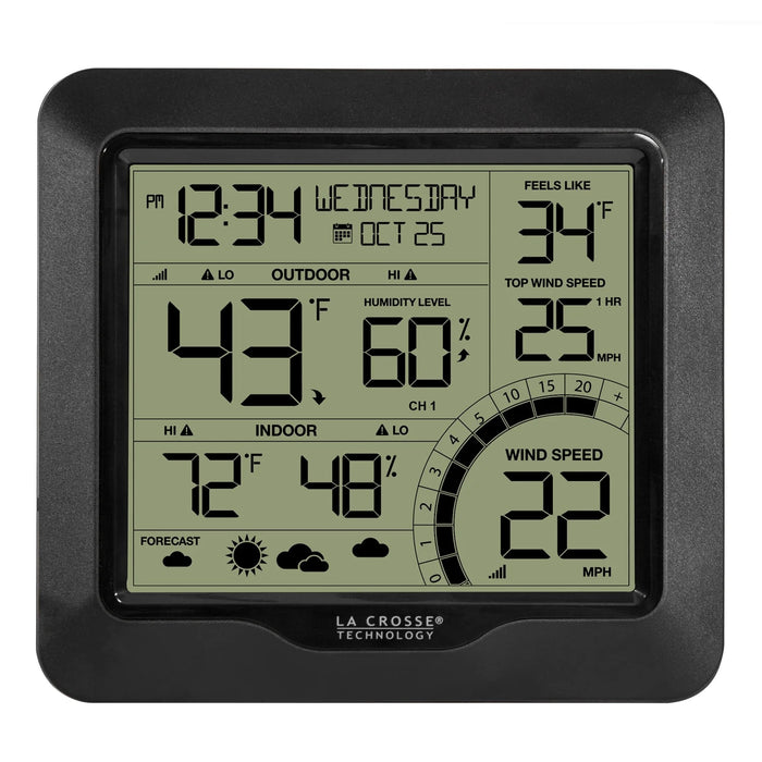 La Crosse Technology 327-1417BW Wind Speed Weather Station