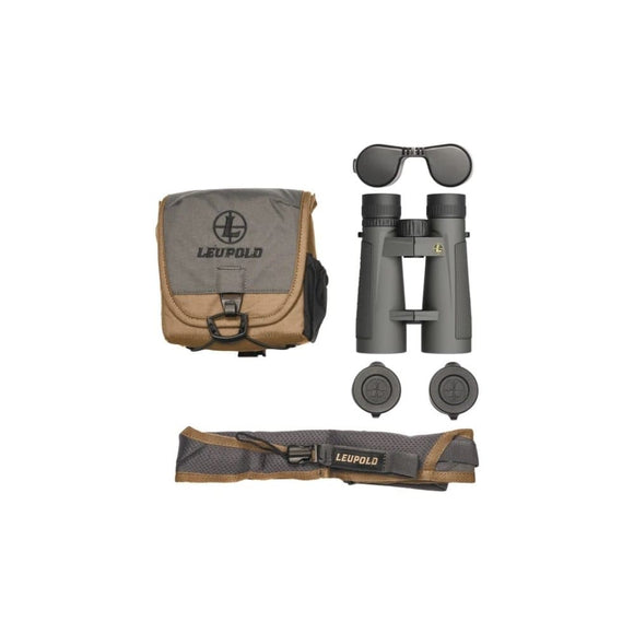 Leupold BX-5 Santiam HD 12x50mm Binoculars Package Inclusion