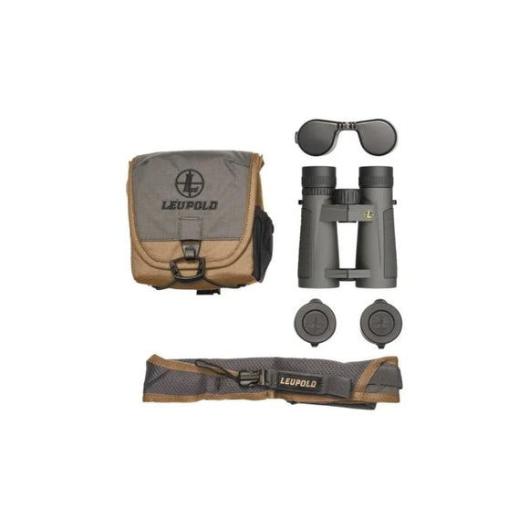 Leupold BX-5 Santiam HD 8x42mm Binoculars Package Inclusion