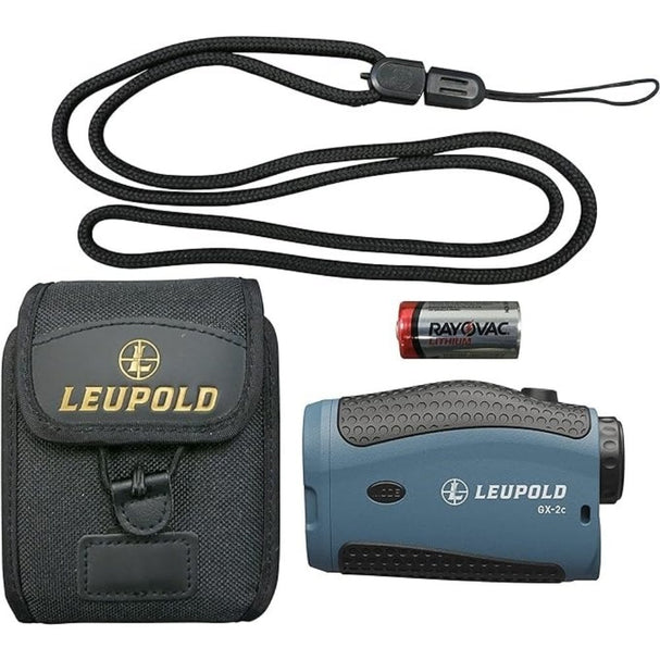 Leupold GX-2c Golf Rangefinder Package Inclusion