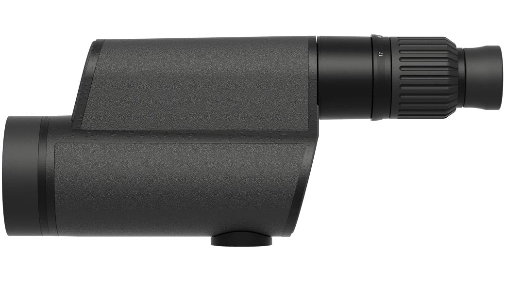 Leupold Mark 4 12-40x60mm Mil Dot Spotting Scope Left Side Profile of Body  