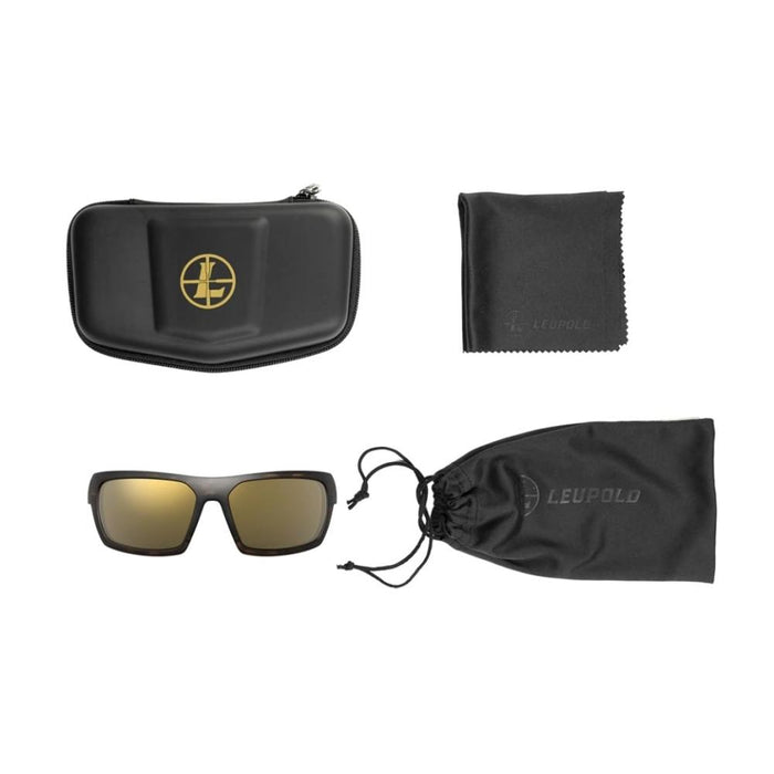Leupold Packout - Matte Tortoise, Bronze Mirror Eyewear Included Accessories
