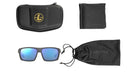 Leupold Payload - Dark Gray, Blue Mirror Eyewear Included Accessories