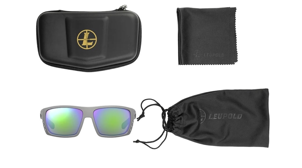 Leupold Payload - Matte Gray, Emerald Mirror Eyewear Included Accessories