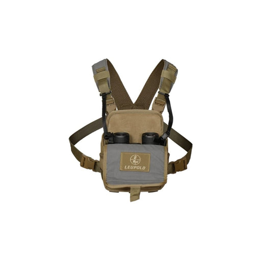Leupold Pro Guide Binocular Harness 2 Body Front Profile with Binocular