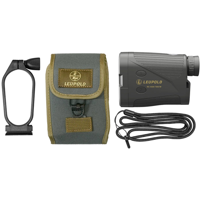 Leupold RX-5000 TBR/W Rangefinder Package Inclusion