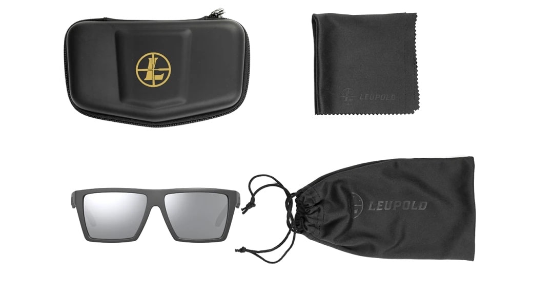 Leupold Refuge - Matte Black, Shadow Gray Flash Eyewear Included Accessories