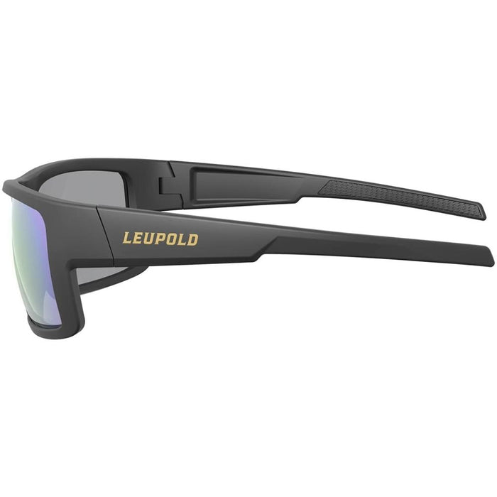 Leupold Switchback - Matte Black, Emerald Mirror Eyewear Body Side Profile Left