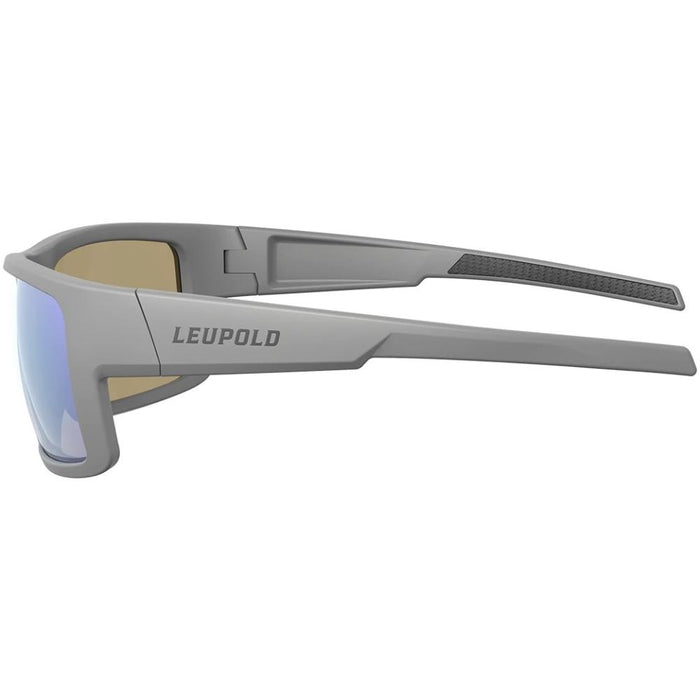 Leupold Switchback - Matte Gray, Blue Mirror Eyewear Body Side Profile Left