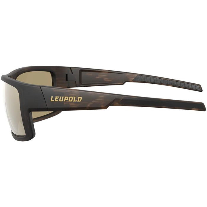 Leupold Switchback - Matte Tortoise, Bronze Mirror Eyewear Body Side Profile Left