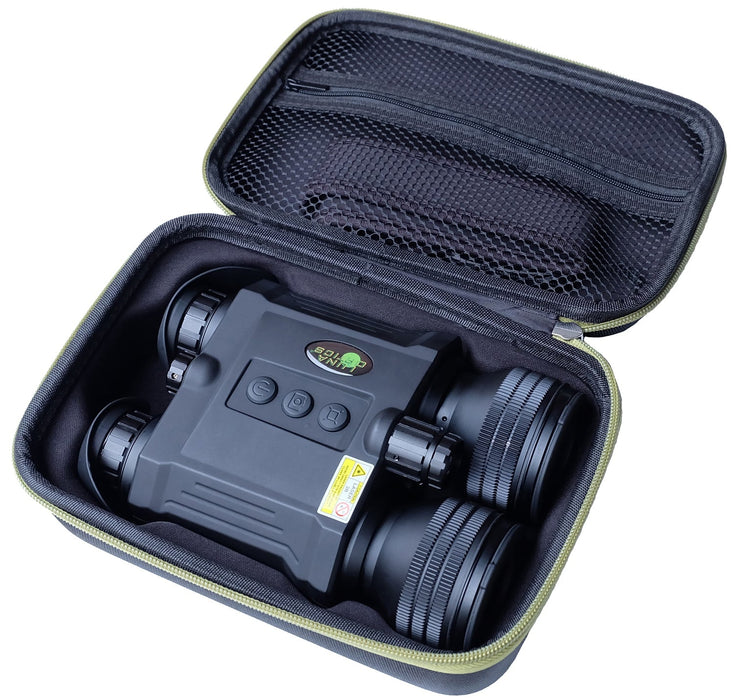 Luna Optics 6-36x50mm Gen-3 Digital Technology Day/Night Vision Binocular Body Inside Carry Case