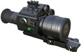 Luna Optics 6-36x50mm Gen 3 Digital Day-Night Riflescopes with 1500m Laser Rangefinder Body Objective Lens
