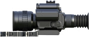 Luna Optics 6-36x50mm Gen 3 Digital Day-Night Riflescopes with 1500m Laser Rangefinder Body Side Profile Left