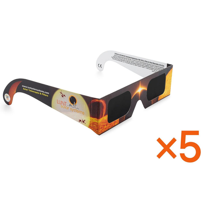 Lunt Adult Eclipse Glasses – 5 Pack