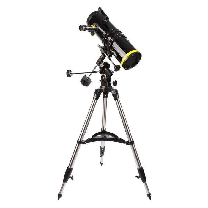 National Geographic NG114mm Newtonian Telescope with Equatorial Mount Rear Optical Tube