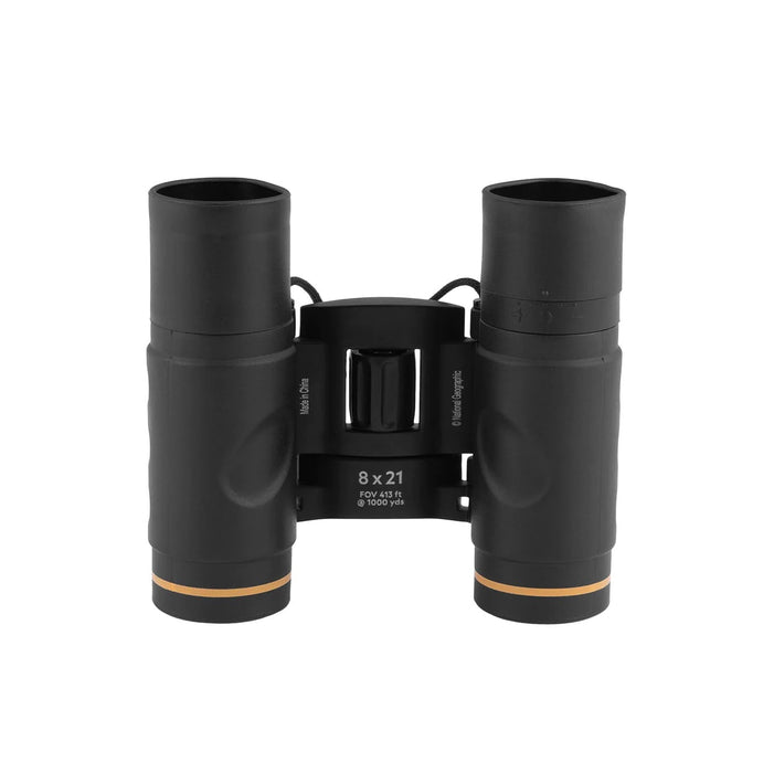 National Geographic 8x21mm Foldable Roof-Prism Binoculars Body Under Profile